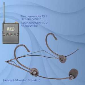 Zubehörseite - drahtlose Sendermikrofone